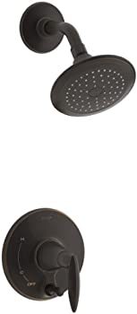 【中古】【輸入品・未使用】Kohler t45108???4-2bz Alteoシャワートリムwith押しボタン切替弁、オイル研磨ブロンズ