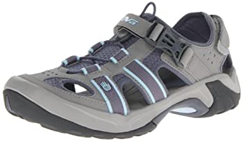 【中古】【インポート品・未当て嵌める】Teva レディース オムニウムサンダル US 大きさ: 7.5 色つや: 薄墨色