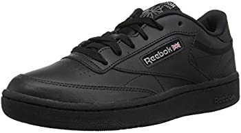 【中古】【輸入品・未使用】Reebok Unisex Club C Sneaker%ｶﾝﾏ% Black/Charcoal-int%ｶﾝﾏ% 4 M US Big Kid