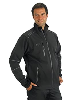 【中古】【インポート品・未当て嵌める】Helly Hansen やり方着メンズ バルセロナ ソフトシェルジャケット US 大きさ: X-Large 色つや: 黒いこと