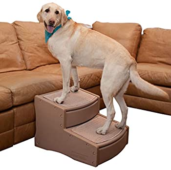 【中古】【インポート品・未当てはめる】Pet Gear Easy Step II Extra Wide Pet Stairs%ｶﾝﾏ% 2-step/for cats and dogs up to 200-pounds%ｶﾝﾏ% Tan by Pet Gear