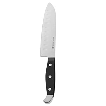 【中古】【輸入品・未使用】HENCKELS ステートメント ホローエッジ 三徳ナイフ 5インチ ブラック/ステンレススチール｜スカイマーケットプラス