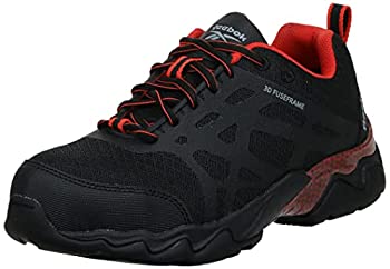 【中古】【インポート品・未当て嵌める】[Warson] Reebok Work Men\u0027s Beamer RB1061 ESD Athletic Safety Shoe メンズ靴-スニーカー-靴