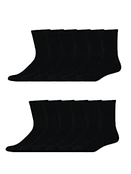 【中古】【輸入品・未使用】(ヘインズ) Hanes メンズ FreshIQ 防臭 X-Temp クール&ドライ アンクルソックス 12足パック US サイズ: Shoe Size: 12-14 カラー: ブラック 10,455円