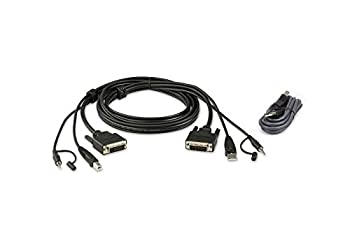 【中古】【輸入品・未使用】ATENケーブルキットDVI-DD/USB/SP L：1.8m、2L-7D02UDX2（DVI-DD/USB/SP L：1.8m）
