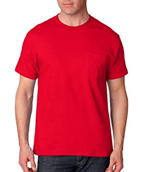 【中古】【輸入品・未使用】ヘインズメンズ半袖ビーフィーTシャツ ポケット付き US サイズ: L US (Chest 42-44)｜スカイマーケットプラス