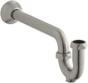 【中古】【インポート品・未当て嵌める】KOHLER K-9018-BN P-Trap 晴れ晴れしいな無光沢Ｎｉ