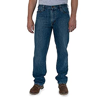 【中古】【輸入品・未使用】（カーハート）Carhartt メンズリラックスフィットホルタージーンズ US サイズ: 40W x 32L カラー: ブルー