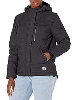 【中古】【輸入品・未使用】Carhartt レディース ユーティリティジャケット US サイズ: XX-Large カラー: ブラック｜スカイマーケットプラス