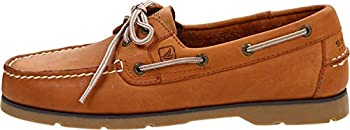 【中古】【インポート品・未当て嵌める】Sperry Top-Sider Men\u0027s Leeward Boat Shoe%ｶﾝﾏ% Sahara%ｶﾝﾏ% 14 M US