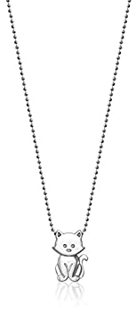 【中古】【輸入品・未使用】[アレックスウー]Alex Woo Little Animals Sterling Silver Kitten Pendant Necklace%ｶﾝﾏ% 16%ﾀﾞﾌﾞﾙｸｫｰﾃ% ネックレス ジュエリー[並行輸入品]