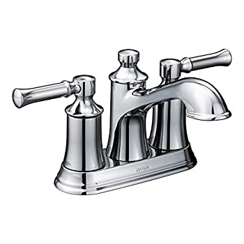 【中古】【輸入品・未使用】Moen 6802bn Dartmoor 2ハンドルローアークバスルーム蛇口、つや消しニッケル 6802 1