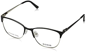 【中古】【輸入品・未使用】Guess メンズ GU 2583 002 53ミリメートル黒眼鏡