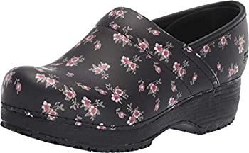 【中古】【輸入品・未使用】Skechers Work レディース クロッグ%ｶﾝﾏ% ブラック/ピンク%ｶﾝﾏ% 7.5