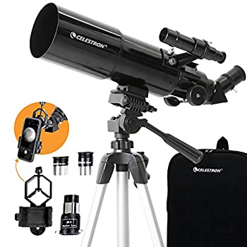 【中古】【輸入品・未使用】Celestronのトラベルスコープで屈折する望遠鏡、ブラック（22030）｜スカイマーケットプラス