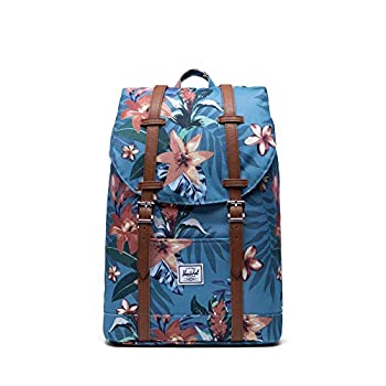 【中古】【輸入品・未使用】Herschel Supply Co. リトラート ミッド ボリューム サマー フローラル ヘヴン ブルー ワンサイズ
