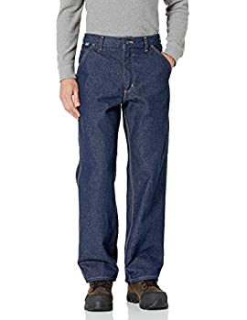【中古】【輸入品・未使用】Carhartt メンズ 耐炎 シグネチャー デニム ダンガリー US サイズ: 42W x 32L カラー: ブルー|スカイマーケットプラス