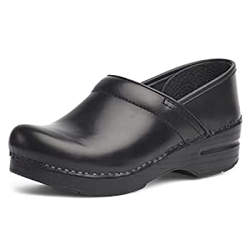 【中古】【インポート品・未当てはめる】[ダンスコ] Clog Professional Black Oiled 37(23.5-24)
