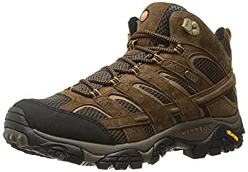 【中古】【インポート品・未当て嵌める】(メレル) Merrell Moab 2 MID(モアブ2ミッド) 雨合羽山歩きブーツ メンズ%ｶﾝﾏ% 地びた%ｶﾝﾏ% 9.5