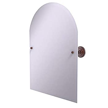 【中古】【輸入品・未使用】Frameless Arched Top Tilt Mirror with Beveled Edge - PQN-94-CA|スカイマーケットプラス