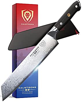 【中古】【インポート品・未当て嵌める】Dalstrong 料理人出刃包丁 - 21.25糎（8.5in） - 大将つづき物 - シリアの首都 - 人並み外れたに小ざかしい - 日本製百貨店スチール写真 AUS-10V - サヤ付き添い人 刃わ