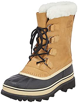 【中古】【インポート品・未当て嵌める】Sorel メンズ Caribou?%ｶﾝﾏ% バフ%ｶﾝﾏ% 24.5