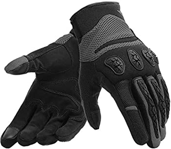 【中古】【輸入品・未使用】Dainese Aerox テキスタイル オートバイ用グローブ - ブラック/無煙炭 - XXL