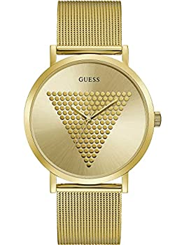 【中古】【インポート品・未当て嵌める】GUESS はたご屋刷り上げる GW0049G1 One Size ゴールド音の高低