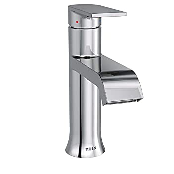 【中古】【インポート品・未当てはめる】Moen 6702?Gentaシングル手持ち部分真っただ中仕かける洗面所水道の栓弁膜Duralast Tech、 6702 1
