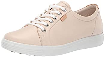 【中古】【インポート品・未当て嵌める】ECCO レディース ホンブルグ帽7スニーカー%ｶﾝﾏ% バニラメタリック。%ｶﾝﾏ% 4-4.5