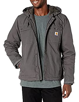 【中古】【インポート品・未当て嵌める】Carhartt (鉄道車両ハート型) メンズ上衣 US 大きさ: Medium 色合い: 薄墨色