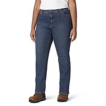 【中古】【輸入品・未使用】Dickies Size レディース プラスパーフェクトシェイプ ストレート ストレッチデニムジーンズ US サイズ: 20W カラー: ブルー
