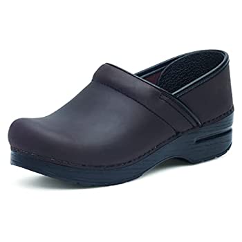 【中古】【輸入品・未使用】Dansko レディース プロフェッショナル クロッグ%ｶﾝﾏ% アンティークブラウン/ブラック。%ｶﾝﾏ% 9.5-10 Narrow