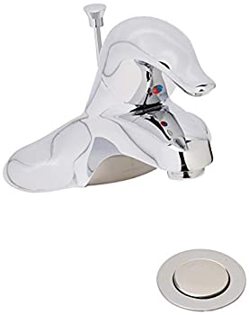【中古】【輸入品・未使用】Moen l4621シングルハンドルセンターセット洗面所蛇口からThe Chateauコレクション(、 .5 L4621 1