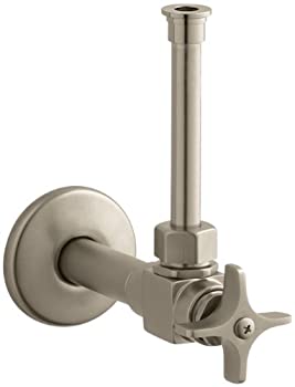 【中古】【輸入品・未使用】(Vibrant Brushed Bronze) - Kohler K-7653-BV 1.3cm Angle Supply with Stop%カンマ% Vibrant Brushed Bronze|スカイマーケットプラス