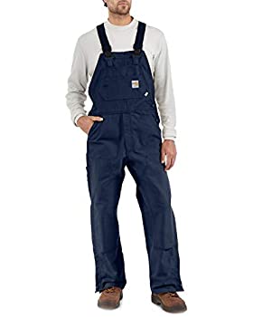 【中古】【輸入品・未使用】Carhartt メンズ 耐火性ダックビブ オーバーオール US サイズ: 40W x 30L カラー: ブルー｜スカイマーケットプラス