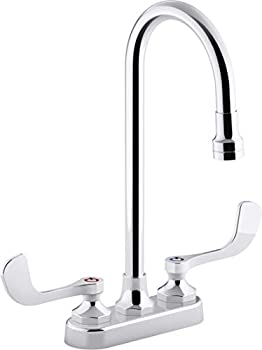 【中古】【輸入品・未使用】Kohler k-400t70???5?aka Triton 1.0センターセット洗面所蛇口ダブルWristblade、 K-400T70-5AKA-CP 1