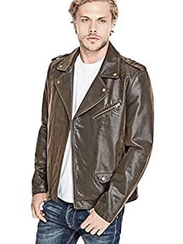 【中古】【インポート品・未当てはめる】GUESS OUTERWEAR メンズ 色合い: ベージュ