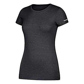 【中古】【輸入品・未使用】Reebok クロスフィット レディース ダークグレー トライブレンド クルーネックTシャツ S画像