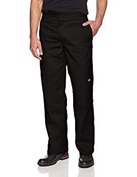 【中古】【輸入品・未使用】Dickies メンズルーズフィットワークパンツ ダブルニ― 大きいサイズ US サイズ: 54W x 32L カラー: ブラック