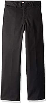 【中古】【インポート品・未当て嵌める】Dickies ボーイズ 伸縮性酉の方角 滑っこい向こう正面 ズボン下 US 大きさ: 12 色つや: 黒いこと