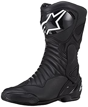 【中古】【インポート品・未当て嵌める】alpinestars(アルパインスターズ) 自動二輪車ブーツ 黒いこと/黒いこと (EUR 48/31.5糎) SMX6ブーツ 3017 1691460448 その他-靴