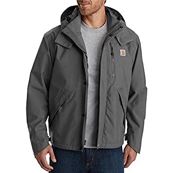 【中古】【インポート品・未当て嵌める】Carhartt メンズ ビッグ US 大いさ: X-Large Tall 色合い: 薄墨色 メンズファッション-コート・ジャケット