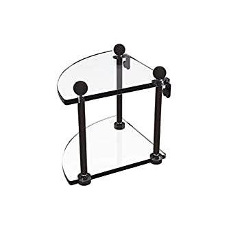 【中古】【輸入品・未使用】Allied Brass PR-3-CA 60cm Glass Shelf Polished Nickel