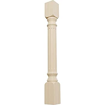 【中古】【輸入品・未使用】Ekena Millwork col03?X 03?X 35rial 3?3?/ 4?- Inch W x 3?3?/ 4インチD X 35?1?/ 2インチHリッチモンドFlutedキャビネット列 COL170976 1