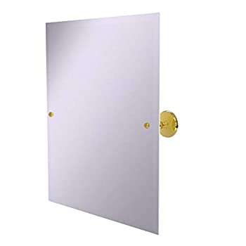 【中古】【インポート品・未当て嵌める】Frameless Rectangular Tilt Mirror with Beveled Edge - PMC-92-PB インテリア・寝具・収納-その他