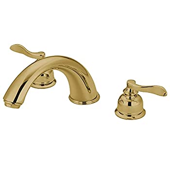 【中古】【輸入品・未使用】Kingston Brass KB8362NFL NuWave French Roman Tub Filler Faucet44; Polished Brass｜スカイマーケットプラス 51,363円
