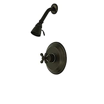 【中古】【インポート品・未当てはめる】Kingston 金管楽器 KB3635AXSO ビンテージタブとシャワー水道の栓、7-1/2in、オイルラブドブロンズ