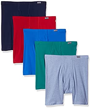 【中古】【輸入品・未使用】Hanes Men's FreshIQ 快適 ソフト・ボクサー・ブリーフ 5パック/10パック 色が多少異なる場合があります US サイズ: S｜スカイマーケットプラス