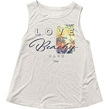 【中古】【インポート品・未当てはめる】Roxy ガールズ Beachy Daze 若い者 マッスル 貯蔵タンクいの一番 US 大いさ: 4 色合い: 白いこと
